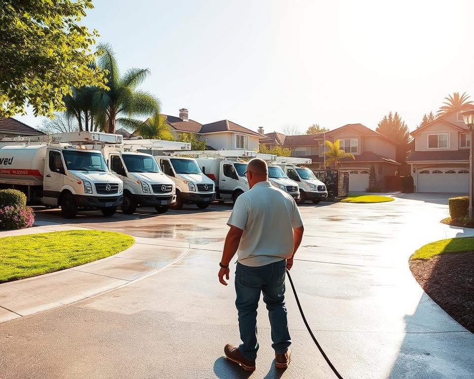 Driveway Pressure Washing for Rust Spot Removal in Johns Creek